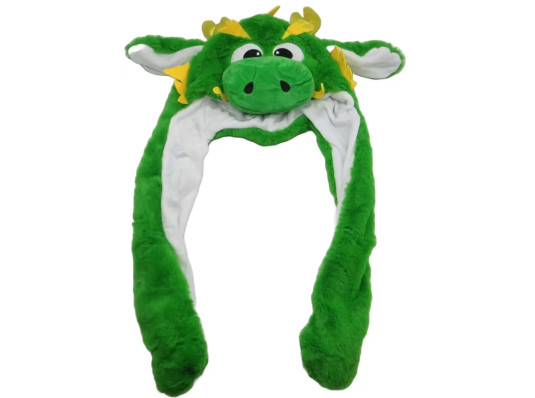 Шапка дракона з підсвічуванням і вухами, що піднімаються купить в интернет магазине подарков ПраздникШоп