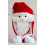 Шапка Санта Клауса з підсвічуванням і вусами, що піднімаються. купить в интернет магазине подарков ПраздникШоп
