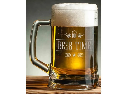 Пивний келих "Beer time" купить в интернет магазине подарков ПраздникШоп