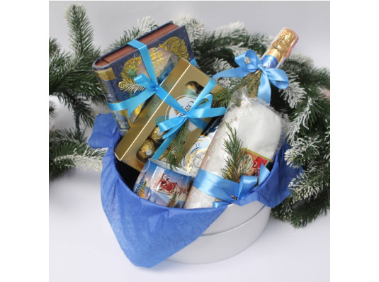 Подарочный набор "Блакитна ніч купить в интернет магазине подарков ПраздникШоп