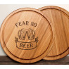 Дошка для нарізки "Fear no beer", 30 см
