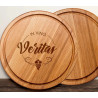 Дошка для нарізки "In vino veritas", 25 см