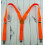 Подтяжки (оранжевые) купить в интернет магазине подарков ПраздникШоп