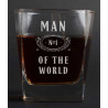 Склянка для віскі "Man №1 of the world"