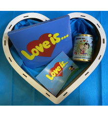 Подарочный набор "Love is" для него купить в интернет магазине подарков ПраздникШоп