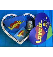 Подарочный набор "Love is" для него купить в интернет магазине подарков ПраздникШоп