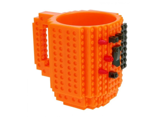 Кружка Лего конструктор (желтая) купить в интернет магазине подарков ПраздникШоп