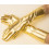 Рукавички атласні довгі (золото) купить в интернет магазине подарков ПраздникШоп