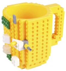 Кружка Лего конструктор (черная) купить в интернет магазине подарков ПраздникШоп