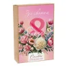 Набор «С праздником 8 марта» на 20 молочных шоколадок с пожеланиями