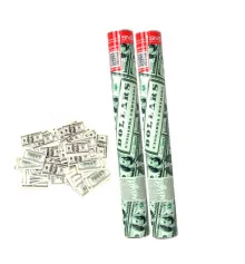 Хлопушка пневматическая 40см с Долларами купить в интернет магазине подарков ПраздникШоп