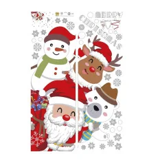Интерьерная наклейка NG Санта-Клаус и друзья HM92045 60х90см купить в интернет магазине подарков ПраздникШоп