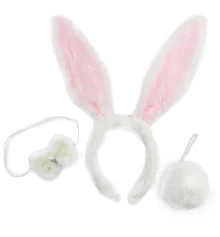 Набор Плейбойчик розовый с белым (уши купить в интернет магазине подарков ПраздникШоп