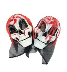 Маска Смерть с капюшоном (белая) купить в интернет магазине подарков ПраздникШоп