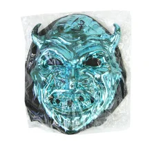 Маска с капюшоном Дьявол (голубой) купить в интернет магазине подарков ПраздникШоп