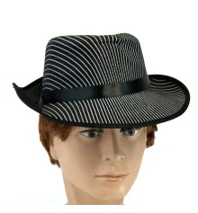 Шляпа Мужская Мафия (черная) купить в интернет магазине подарков ПраздникШоп