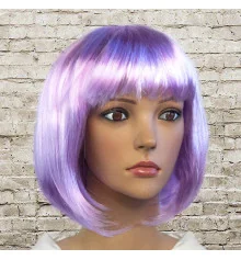 Парик Каре (лиловый) купить в интернет магазине подарков ПраздникШоп