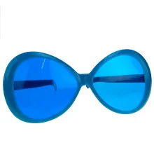 Очки Гигант круглые (синий) купить в интернет магазине подарков ПраздникШоп