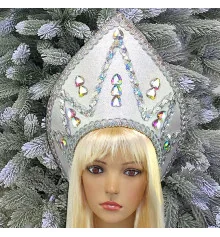 Корона 52156 Снежная королева (серебряная) купить в интернет магазине подарков ПраздникШоп