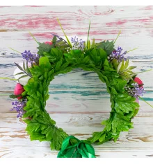 Украинский праздничный венок Оксана 12618 купить в интернет магазине подарков ПраздникШоп