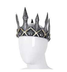 Корона Косплей Средневековая (серебро антик) купить в интернет магазине подарков ПраздникШоп