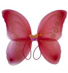 Крылья Бабочки 40х40см средние (красные) купить в интернет магазине подарков ПраздникШоп