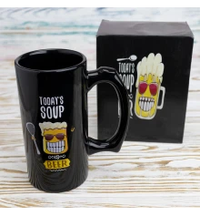 Пивний кухоль Today's soup BEER 12724 купить в интернет магазине подарков ПраздникШоп