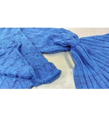 Плед акриловый Русалка синий 81337 купить в интернет магазине подарков ПраздникШоп