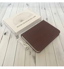 Светильник Книга 3Д (темное дерево) купить в интернет магазине подарков ПраздникШоп