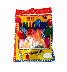 Шар воздушный Ассорти 9 дюймов цветные перламутр (уп. 50шт) купить в интернет магазине подарков ПраздникШоп