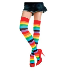 Чулки Радужные Косплей купить в интернет магазине подарков ПраздникШоп