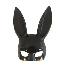 Маска Кролик PlayBoy Lux (черная) купить в интернет магазине подарков ПраздникШоп