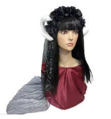 Украшение на голову с рогами Лилит 10238 купить в интернет магазине подарков ПраздникШоп