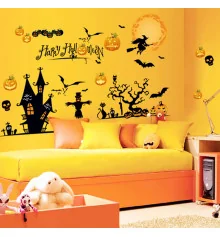 Интерьерная наклейка HL Дом с привидениями MJ8006 60х90см купить в интернет магазине подарков ПраздникШоп