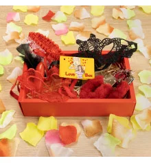 Подарочный эротический набор 18+ Любовная шкатулка 13055 купить в интернет магазине подарков ПраздникШоп