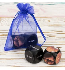 Кубики семейные мужское блаженство (черные) (укр.) купить в интернет магазине подарков ПраздникШоп