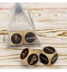 Кубики семейные Камасутра 18+ (бежевые) (укр.) купить в интернет магазине подарков ПраздникШоп