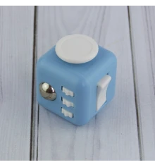 Кубик антистресс Fidget Cube (голубой c черным) купить в интернет магазине подарков ПраздникШоп