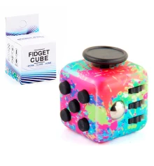 Кубик антистресс Fidget Cube радужный (зеленый) купить в интернет магазине подарков ПраздникШоп