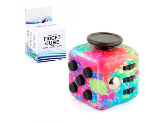 Кубик антистресс Fidget Cube радужный (зеленый) купить в интернет магазине подарков ПраздникШоп