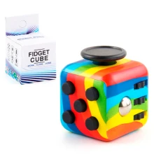 Кубик антистрес Fidget Cube райдуга купить в интернет магазине подарков ПраздникШоп