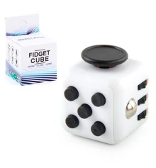 Кубик антистресс Fidget Cube (белый с черным) купить в интернет магазине подарков ПраздникШоп