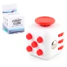 Кубик антистресс Fidget Cube (белый с красным)