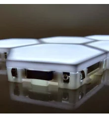 Модульный LED светильник сенсорный СОТЫ (набор 6шт) с адаптером (разноцветный) купить в интернет магазине подарков ПраздникШоп