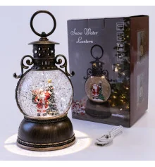 Фонарь Новогодний LED музыкальный 20 см 12936 на батарейках и USB купить в интернет магазине подарков ПраздникШоп