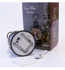 Фонарь Новогодний LED музыкальный 21см 1293603 на батарейках и USB купить в интернет магазине подарков ПраздникШоп