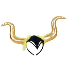 Рога Малефисенты (золото) купить в интернет магазине подарков ПраздникШоп