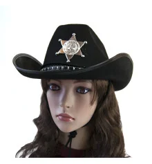 Шляпа Шерифа фетр купить в интернет магазине подарков ПраздникШоп