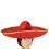Шляпа Сомбреро Мариачи (красная) купить в интернет магазине подарков ПраздникШоп