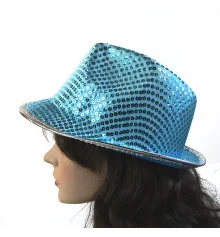 Шляпа Диско Твист (голубая) купить в интернет магазине подарков ПраздникШоп